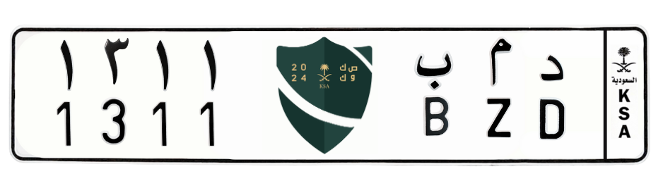 لوحة د م ب 1311